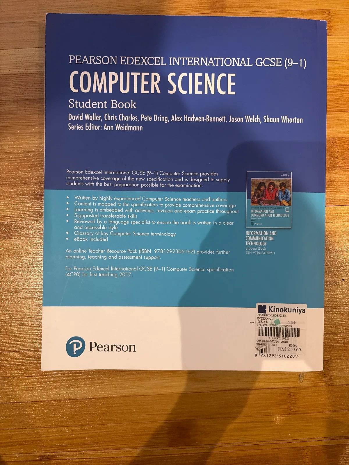Computer Science Book Pearson Edexcel International GCSE (9-1) — photo 2